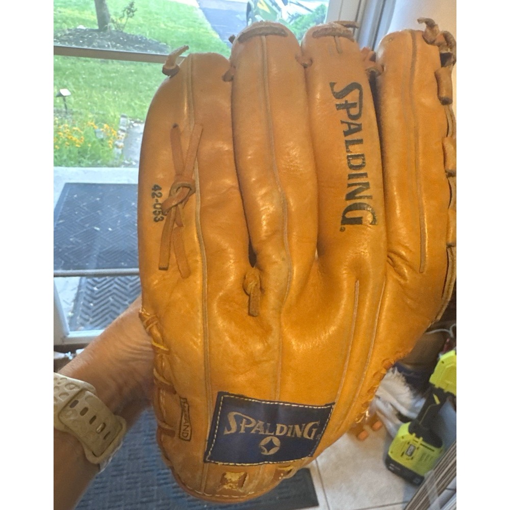 Spalding 13" 42-053 Competition Series Brown Softball Supreme Glove RHT Baseball